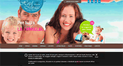 Desktop Screenshot of hotel-mirage.it